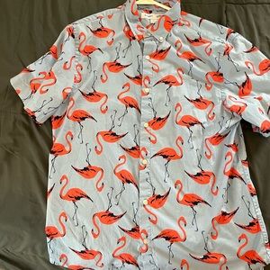 Flamingo Dress Shirt